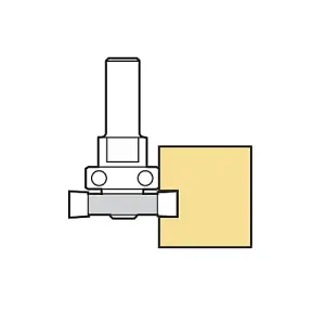 Trend C221X1/2TC C221 x 1/2 TCT Fire Door Intumescent Strip Cutter 15 x 40mm