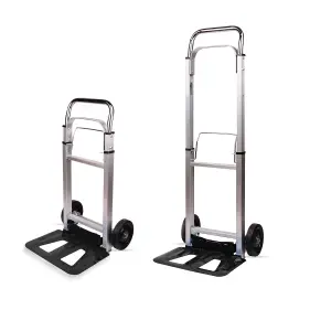 Heavy Duty Hand Truck Foldable Trolley  2 Wheel Luggage Cart