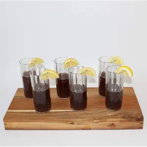 Old-Fashioned Glass 400ml Drinking Glass Set (Set of 6)