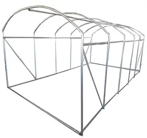 5m x 3m (17' x 10' approx) Extreme Poly Tunnel Frame Only