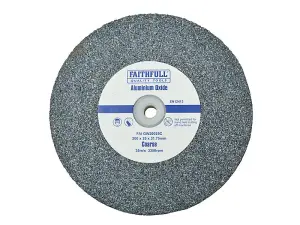 Faithfull 200mm Coarse Grinding Wheel for Bench Grinders