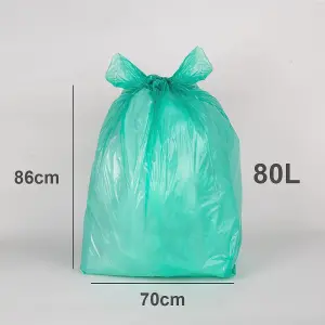 25 Garden Sacks - 80L - Green Sacks