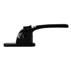 Universal Cockspur Window Handle Kit - Right, Black/White