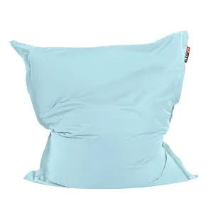 Large Bean Bag Light Blue FUZZY