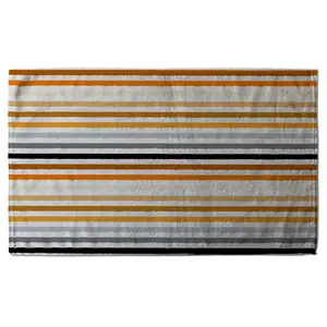 Cotton Stripe Waffle Kitchen Towel (Set of 3)