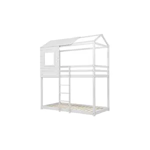 Waban Single (3') Standard Bunk Bed White