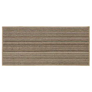  Non-Slip Indoor Door Mat Beige / Rectangle W57 x L150 cm