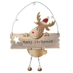 Reindeer Hanging Figurine Ornament (Set of 2)