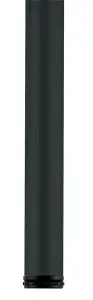 Rothley 710mm Black Designer leg (Dia)76mm