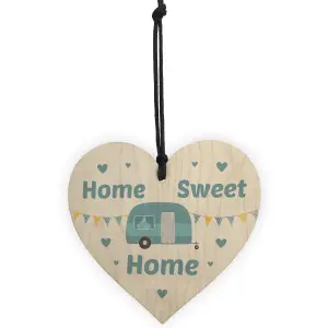 Caravan Sign HOME SWEET HOME Plaque Campervan Holiday Sign Home Decor Family Gift