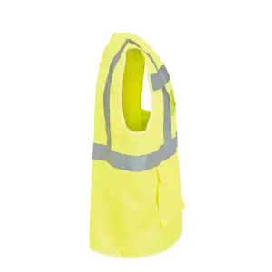 Site Ruckwood Yellow Hi-vis waistcoat, Large/X Large