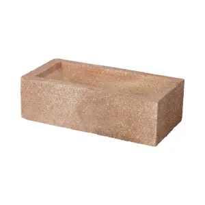 LBC Heather Rough Red Frogged Facing brick (L)215mm (W)102.5mm (H)65mm