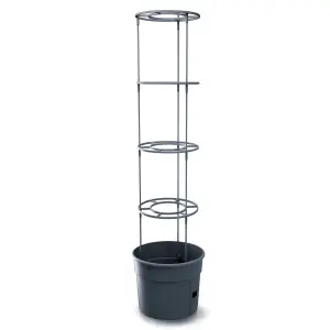 URBN GARDEN Height 300mm Tomato Grower Tower Plastic Home Indoor/Outdoor Plant Veg Flower Pot