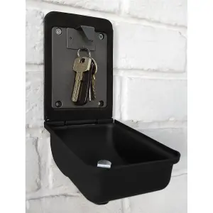 Sealey Key Lock Box 3 Digit Tumbler Lock Powder Coated 100mm x 60mm x 145mm SKL1