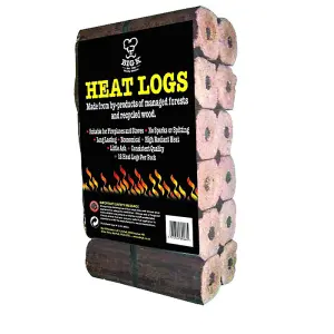 Big K Natural Heat Logs Heatlogs Pack of 12