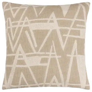 Hoem Vannes Embroidered Feather Rich Cushion