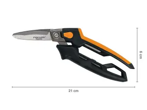 Fiskars 1027206 PowerArc Heavy-Duty Utility Snips FSK1027206