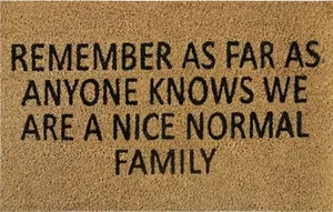 Door Mat Doormats Non Slip Natural Coir Welcome Indoor Outdoor Home Garden Mats Remember as far as anyone knows we are a nice