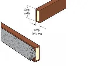 Trend 348 x 1/2 TCT Intumescent Cutter 15 x 40mm