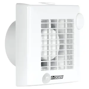 Vortice 11681 Punto M 100/4 Axial Extractor Fan with PIR Movement Sensor 100mm / 4 Inch