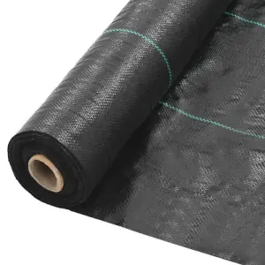 Weed Control Membrane Barrier Fabric - 100gsm Heavy Duty - 1m x 25m