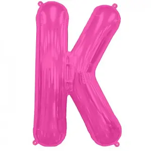 NorthStar K Letter Foil Balloon Magenta (One Size)