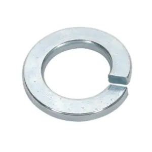 Sealey Spring Washer M12 Metric Zinc Plated DIN 127B - Pack of 50 Pieces SWM12