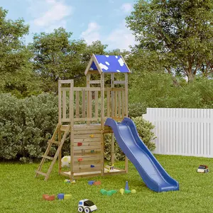 Berkfield Outdoor Playset Impregnated Wood Pine