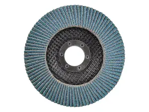 Faithfull  Zirconia Abrasive Jumbo Flap Disc ZA40 125mm FAIFD12540Z