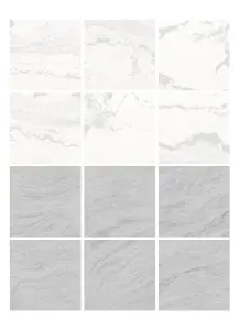 FloorPops Langley Grey Peel & Stick Floor Tiles, FP5062