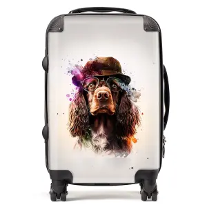 English Cocker Spaniel Splashart Suitcase - Cabin