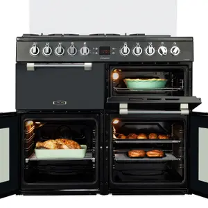 Leisure CC100F521K Freestanding Electric Range cooker with Gas & electric Hob