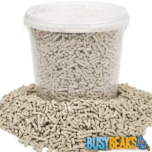 5L BusyBeaks Peanut Suet Pellets - Premium High Quality Wild Garden Feed Bird Food