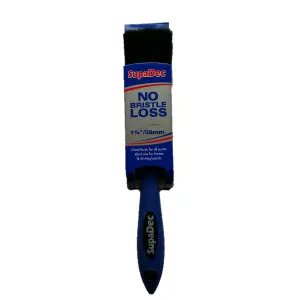 SupaDec Flat Paint Brush Navy (25mm)