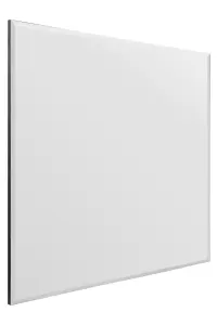 MirrorOutlet Moderni - All Glass Modern Bevelled Square Wall Mirror 31" X 31" (80x80CM)