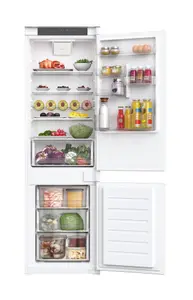 Hoover HOBT5518EWK 70:30 Built-in Frost free Fridge freezer - White