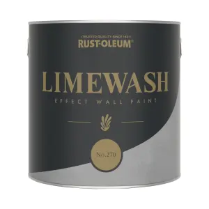 Rust-Oleum Grey Limewash Effect Wall Paint - No.270 2.5L