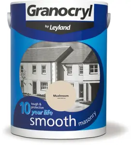 Granocryl Smooth Masonry Paint Mushroom 5L