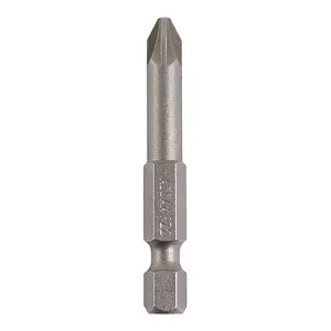 Timco - S2 Driver Bits - PZ (Size No.2 x 50 - 5 Pieces)