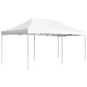 Berkfield Professional Folding Party Tent Aluminium 6x3 m White