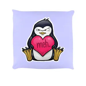 Psycho Penguin Meh Cushion Lilac (One Size)