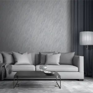 Muriva LIGHT GREY MARBLE Metallic & glitter effect Patterned WALLPAPER