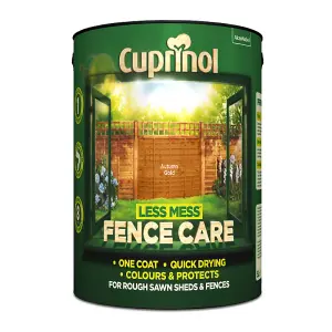 Cuprinol Less Mess Fence Care Autumn Gold 6L