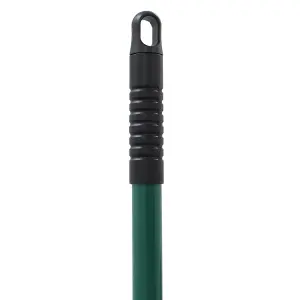 JVL Heavy Duty Outdoor Garden Yard Sweeping Brush, Green