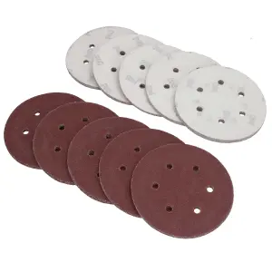 Hook/Loop Sanding Abrasive Discs Orbital DA Palm Sander 50PK 150mm P40