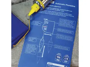 Faithfull  Plumb-Auto Automatic Plumb Line 400g (14oz) FAIPLUMBAUTO