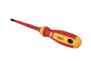 Laser Tools 8448 VDE 1000V Insulated Phillips Screwdriver PH2 x 100mm