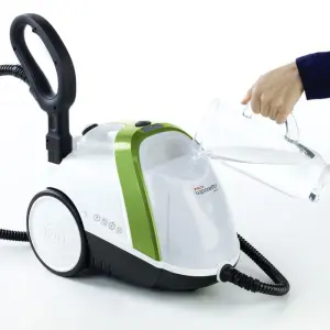 Polti Vaporetto Smart110 Eco Steam Cleaner, Unlimited Autonomy, High Pressure boiler 4 Bar, Eco Function, 10 Accessories