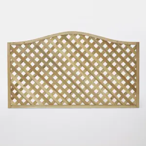 Grange Woodbury Lattice European softwood Trellis panel (W)180cm x (H)105cm