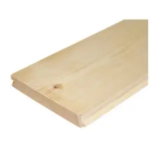 PACK OF 20 (Total 20 Units) - Redwood PTG V-Grooved Matching - 19mm x 125mm (Act Size 14.05 x 120mm) x 4800mm Length